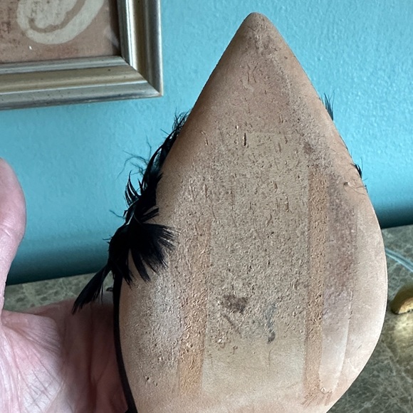 Something Bleu Effie Feathered Pumps - Picture 7 of 14